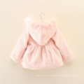 Rosa koreanische stly Mäntel für Prinzessin Mädchen Rosa Kleidung warme Langarm Hoodie Mäntel für Weihnachten